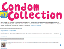 Tablet Screenshot of mycondomcollection.blogspot.com