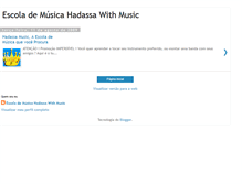 Tablet Screenshot of hadassamusic.blogspot.com