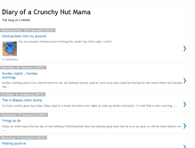 Tablet Screenshot of crunchynutmama.blogspot.com