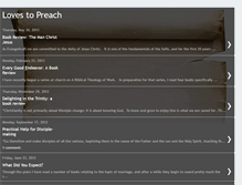 Tablet Screenshot of lovestopreach.blogspot.com