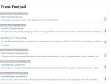 Tablet Screenshot of frankfootball.blogspot.com