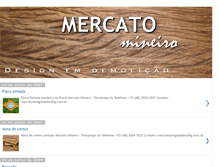 Tablet Screenshot of mercatomineiro.blogspot.com