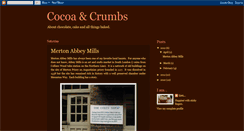 Desktop Screenshot of cocoaandcrumbs.blogspot.com