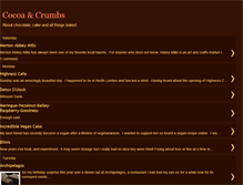 Tablet Screenshot of cocoaandcrumbs.blogspot.com