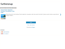 Tablet Screenshot of furtheronup.blogspot.com