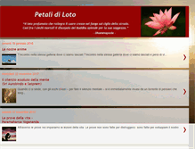 Tablet Screenshot of petali-di-loto.blogspot.com