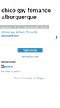 Mobile Screenshot of chicogayfernandoalburquerque.blogspot.com