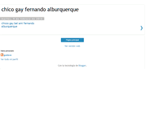 Tablet Screenshot of chicogayfernandoalburquerque.blogspot.com