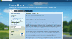 Desktop Screenshot of hansthehebrew.blogspot.com