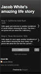 Mobile Screenshot of jacobwhite.blogspot.com