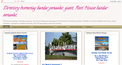 Desktop Screenshot of homestaybandarpenawar.blogspot.com