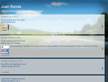 Tablet Screenshot of juanbandaonscrum.blogspot.com