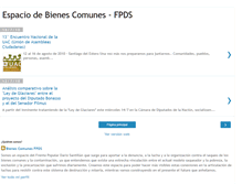 Tablet Screenshot of bienescomunesfpds.blogspot.com