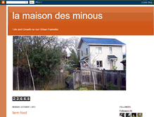 Tablet Screenshot of maisondesminous.blogspot.com