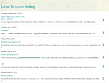 Tablet Screenshot of lovetoloveacting.blogspot.com