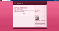 Desktop Screenshot of krystal-hall.blogspot.com