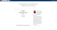 Desktop Screenshot of modernamericanfemaleobservation.blogspot.com