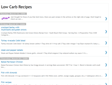 Tablet Screenshot of lcrecipes.blogspot.com