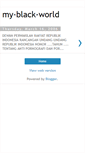 Mobile Screenshot of my-blue-world.blogspot.com