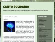 Tablet Screenshot of cantosolidario.blogspot.com