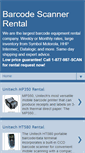 Mobile Screenshot of barcodescannerrental.blogspot.com