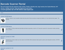 Tablet Screenshot of barcodescannerrental.blogspot.com