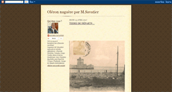 Desktop Screenshot of oleron-naguere-m-savatier.blogspot.com