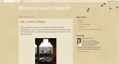 Desktop Screenshot of moroccoandonward.blogspot.com