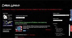 Desktop Screenshot of cyb3r-w0rld-10101.blogspot.com