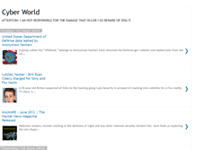 Tablet Screenshot of cyb3r-w0rld-10101.blogspot.com