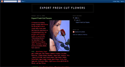 Desktop Screenshot of freshcutflowersindia.blogspot.com