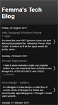 Mobile Screenshot of femmastech.blogspot.com
