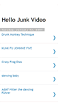 Mobile Screenshot of hellojunk.blogspot.com