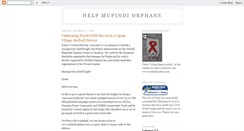 Desktop Screenshot of mufindiorphans.blogspot.com