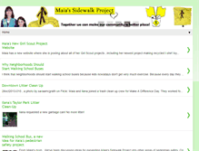 Tablet Screenshot of mysidewalkproject.blogspot.com