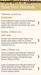 Mobile Screenshot of ilmudanhikmah-noor.blogspot.com