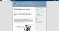 Desktop Screenshot of chattnavyleague.blogspot.com