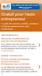 Mobile Screenshot of gratuit-pour-auto-entrepreneur.blogspot.com