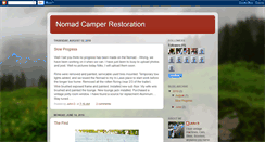 Desktop Screenshot of nomadcamper.blogspot.com
