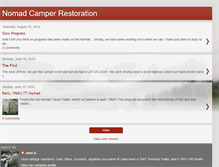 Tablet Screenshot of nomadcamper.blogspot.com
