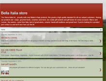 Tablet Screenshot of bellaitaliastore.blogspot.com