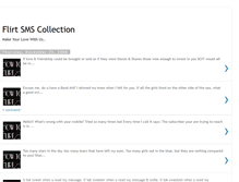 Tablet Screenshot of flirtsmsworld.blogspot.com