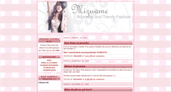 Desktop Screenshot of mizuameblog.blogspot.com