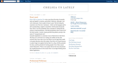 Desktop Screenshot of chelseauslately.blogspot.com