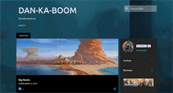 Desktop Screenshot of dan-ka-boom.blogspot.com