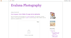 Desktop Screenshot of evalunaphoto.blogspot.com