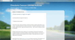 Desktop Screenshot of directoriocancun.blogspot.com