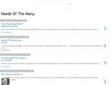 Tablet Screenshot of needsofthemany.blogspot.com