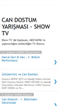 Mobile Screenshot of candostumyarismasi-showtv.blogspot.com