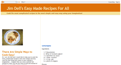 Desktop Screenshot of easymaderecipes.blogspot.com